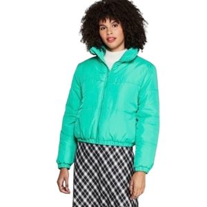 🥰NEW🥰 WILD FABLE GREEN PUFF JACKET